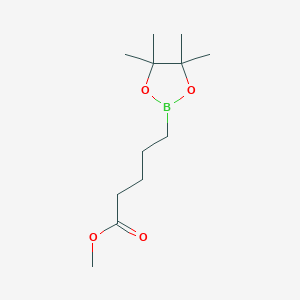 methyl 5-(tetramethyl-1,3,2-dioxaborolan-2-yl)pentanoate