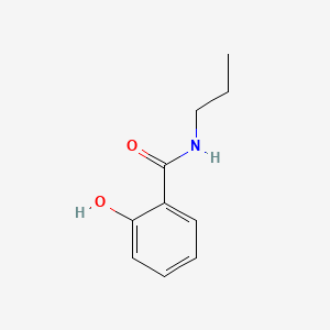 molecular formula C10H13NO2 B6618078 N-丙基水杨酰胺 CAS No. 7461-94-1