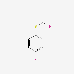 1-[(difluoromethyl)sulfanyl]-4-fluorobenzene