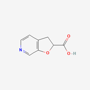 molecular formula C8H7NO3 B6618236 2H,3H-furo[2,3-c]pyridine-2-carboxylic acid CAS No. 1782521-03-2