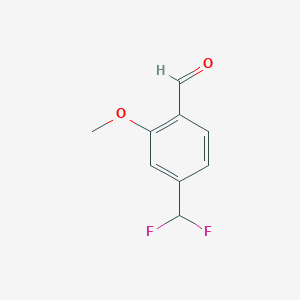 4-(difluoromethyl)-2-methoxybenzaldehyde