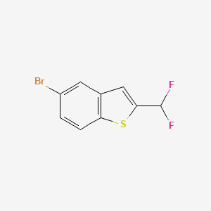 5-bromo-2-(difluoromethyl)-1-benzothiophene