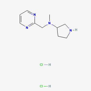 N-methyl-N-[(pyrimidin-2-yl)methyl]pyrrolidin-3-amine dihydrochloride