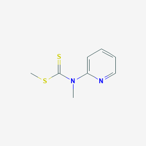 B066185 methyl N-methyl-N-pyridin-2-ylcarbamodithioate CAS No. 161694-66-2