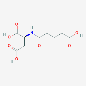 molecular formula C9H13NO7 B6618569 (2S)-2-(4-carboxybutanamido)butanedioic acid CAS No. 1373771-20-0