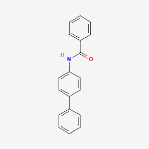 molecular formula C19H15NO B6618598 Benzanilide, 4'-phenyl- CAS No. 20743-57-1