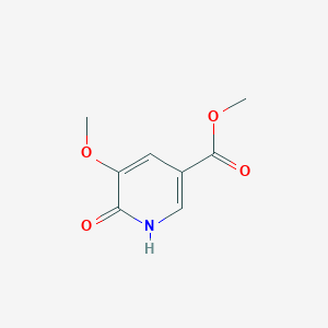 molecular formula C8H9NO4 B6618621 methyl 5-methoxy-6-oxo-1,6-dihydropyridine-3-carboxylate CAS No. 2310042-03-4