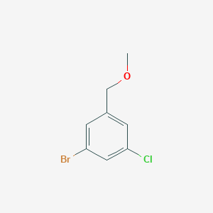 molecular formula C8H8BrClO B6618636 1-bromo-3-chloro-5-(methoxymethyl)benzene CAS No. 1430422-46-0