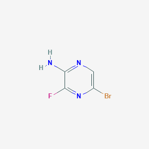 5-bromo-3-fluoropyrazin-2-amine