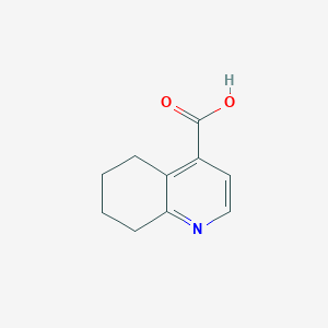 molecular formula C10H11NO2 B6618824 5,6,7,8-tetrahydroquinoline-4-carboxylic acid CAS No. 854864-18-9