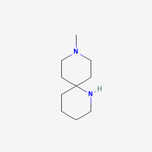 molecular formula C10H20N2 B6618833 9-methyl-1,9-diazaspiro[5.5]undecane CAS No. 1158750-02-7