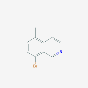 molecular formula C10H8BrN B6618890 8-bromo-5-methylisoquinoline CAS No. 1367774-28-4