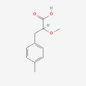 molecular formula C11H14O3 B6618917 2-methoxy-3-(4-methylphenyl)propanoic acid CAS No. 1192772-97-6