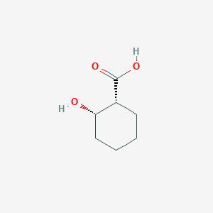 molecular formula C7H12O3 B6618971 (1R,2S)-2-hydroxycyclohexane-1-carboxylic acid CAS No. 1655-00-1