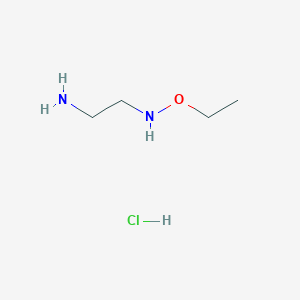 molecular formula C4H13ClN2O B6618983 (2-aminoethyl)(ethoxy)amine hydrochloride CAS No. 2839139-50-1