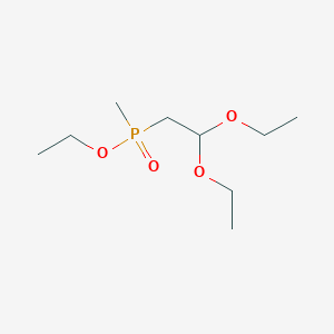 molecular formula C9H21O4P B6618988 ethyl (2,2-diethoxyethyl)(methyl)phosphinate CAS No. 51639-14-6