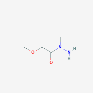 molecular formula C4H10N2O2 B6618995 2-methoxy-N-methylacetohydrazide CAS No. 1890068-66-2