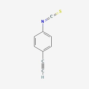 molecular formula C9H5NS B6619032 1-ethynyl-4-isothiocyanatobenzene CAS No. 111129-30-7