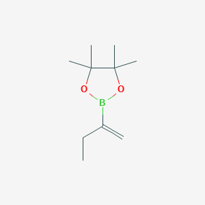 molecular formula C10H19BO2 B6619104 2-(but-1-en-2-yl)-4,4,5,5-tetramethyl-1,3,2-dioxaborolane CAS No. 1403904-88-0