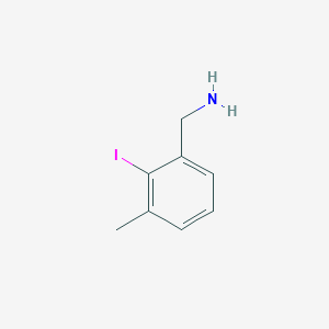 (2-iodo-3-methylphenyl)methanamine