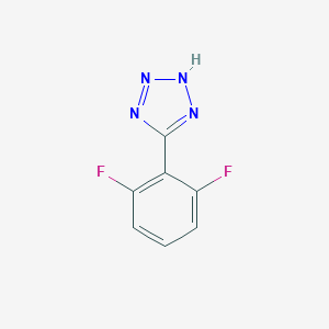 molecular formula C7H4F2N4 B066198 5-(2,6-difluorophenyl)-2H-tetrazole CAS No. 188890-63-3