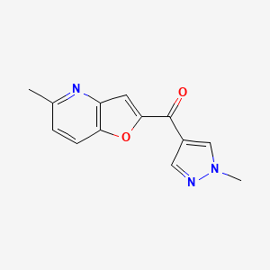 (1-Methyl-1h-pyrazol-4-yl)(5-methylfuro[3,2-b]pyridin-2-yl)methanone