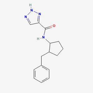 N-(2-benzylcyclopentyl)-2H-triazole-4-carboxamide