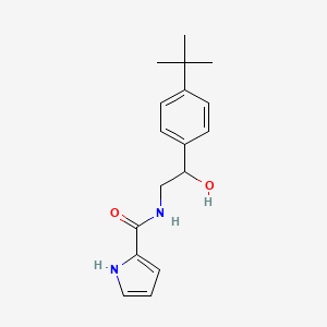 N-[2-(4-tert-butylphenyl)-2-hydroxyethyl]-1H-pyrrole-2-carboxamide