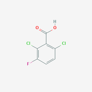 molecular formula C7H3Cl2FO2 B066205 2,6-Dichloro-3-fluorobenzoic acid CAS No. 178813-78-0