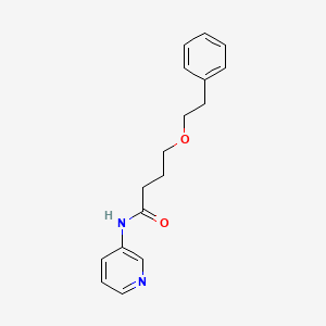 4-(2-phenylethoxy)-N-pyridin-3-ylbutanamide