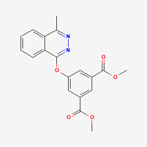 Dimethyl 5-(4-methylphthalazin-1-yl)oxybenzene-1,3-dicarboxylate