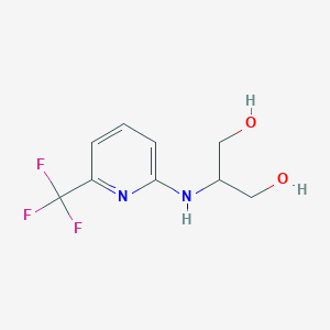 2-((6-(Trifluoromethyl)pyridin-2-yl)amino)propane-1,3-diol