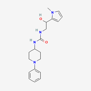 1-[2-Hydroxy-2-(1-methylpyrrol-2-yl)ethyl]-3-(1-phenylpiperidin-4-yl)urea