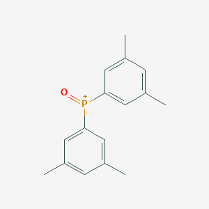 molecular formula C16H18OP+ B066212 双(3,5-二甲苯基)氧化膦 CAS No. 187344-92-9
