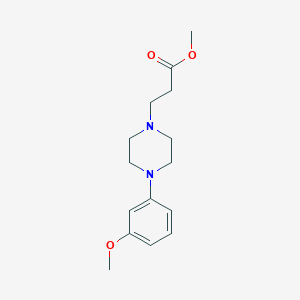 Methyl 3-[4-(3-methoxyphenyl)piperazin-1-yl]propanoate