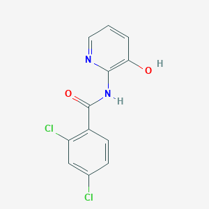 molecular formula C12H8Cl2N2O2 B6621272 2,4-dichloro-N-(3-hydroxypyridin-2-yl)benzamide 