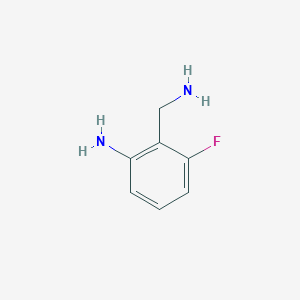 molecular formula C7H9FN2 B066217 2-氨基-6-氟苄胺 CAS No. 175277-93-7