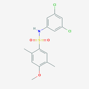 N-(3,5-dichlorophenyl)-4-methoxy-2,5-dimethylbenzenesulfonamide