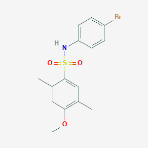 N-(4-bromophenyl)-4-methoxy-2,5-dimethylbenzenesulfonamide