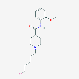 1-(5-fluoropentyl)-N-(2-methoxyphenyl)piperidine-4-carboxamide