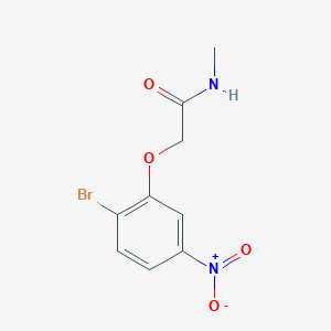 2-(2-bromo-5-nitrophenoxy)-N-methylacetamide