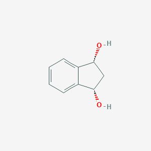 molecular formula C9H10O2 B066256 顺式-1,3-茚二醇 CAS No. 172977-38-7