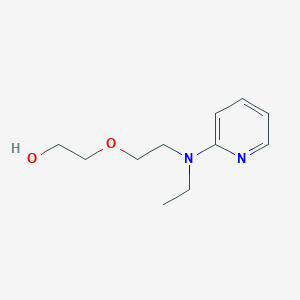 molecular formula C11H18N2O2 B6626339 2-[2-[Ethyl(pyridin-2-yl)amino]ethoxy]ethanol 