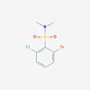 2-bromo-6-chloro-N,N-dimethylbenzenesulfonamide