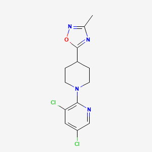 5-[1-(3,5-Dichloropyridin-2-yl)piperidin-4-yl]-3-methyl-1,2,4-oxadiazole