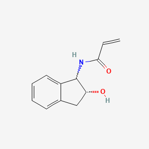 N-[(1S)-2alpha-Hydroxyindan-1alpha-yl]acrylamide