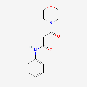 N-Phenyl-beta-oxomorpholine-4-propanamide