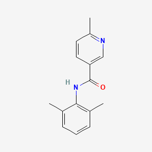 N-(2,6-dimethylphenyl)-6-methylpyridine-3-carboxamide