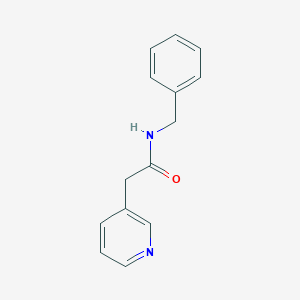 molecular formula C14H14N2O B6627416 N-Benzylpyridine-3-acetamide 
