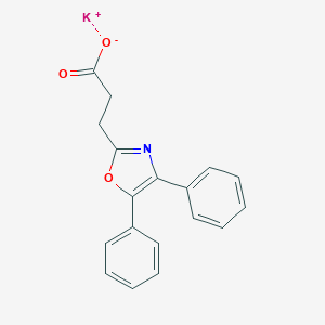 molecular formula C18H14KNO3 B066278 奥沙普秦钾 CAS No. 174064-08-5